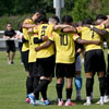 Team huddle